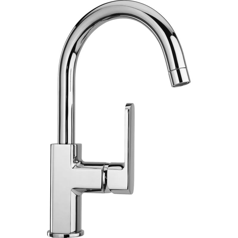 Miscelatore Lavabo 'Stile' Bocca Orientabile Scarico 1"1/4