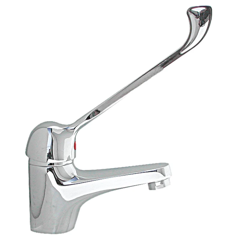 Miscelatore Lavabo Leva Clinica Cromo Ø 40
