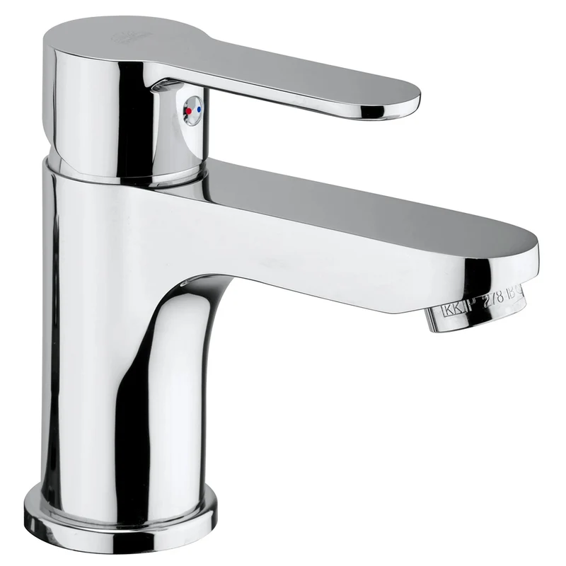 Miscelatore Lavabo Blu Scarico Aut. 1" 1/4 Flex Inox Cromo