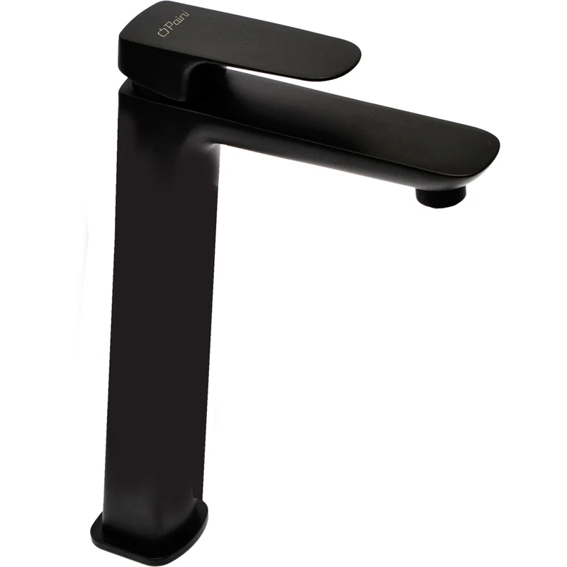 Miscelatore Lavabo Alto "Nove" Nero Opaco