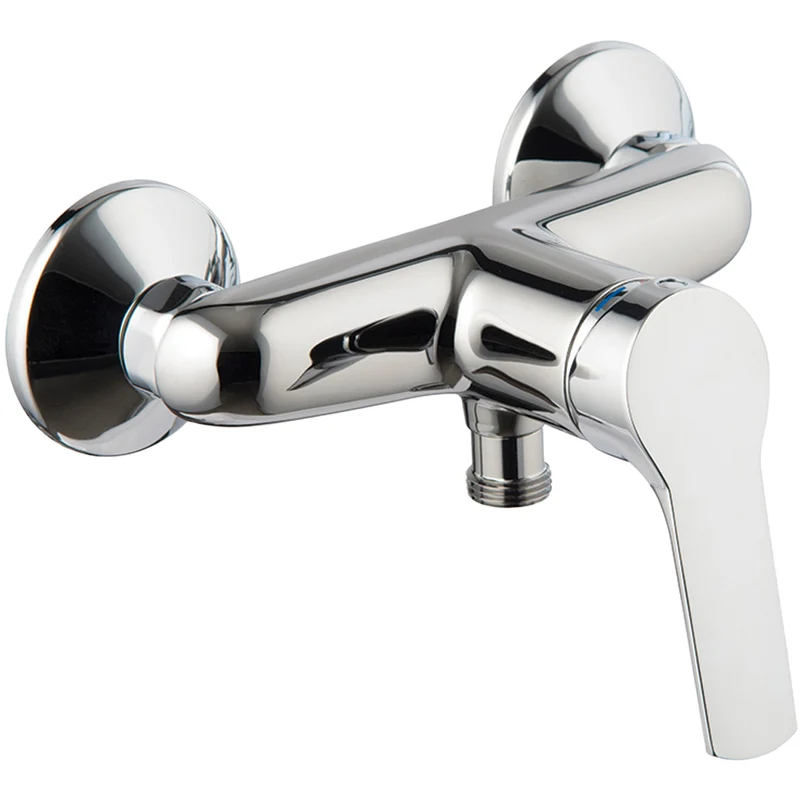 Miscelatore Esterno Doccia 'Serie 4' Leva Chiusa Cromo