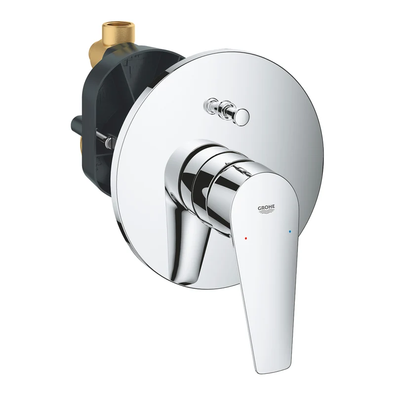 Miscelatore Incasso Doccia Bauedge Ø 46 Con Deviatore