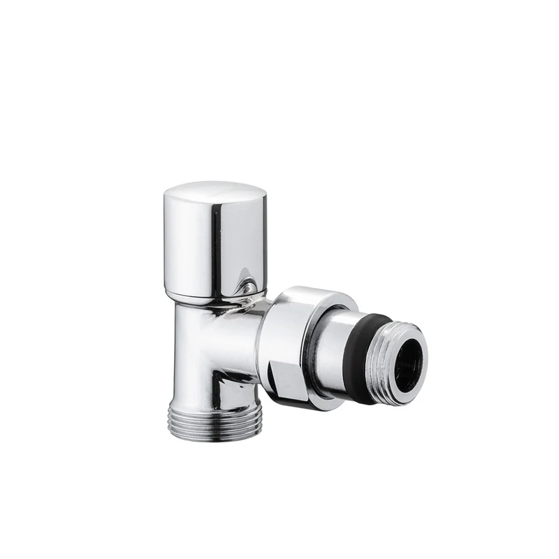 Detentore Micrometrico A Squadra Attacco Rame, Multistrato E Pe-X "Aida" Cromo 1/2" - 24X1,5
