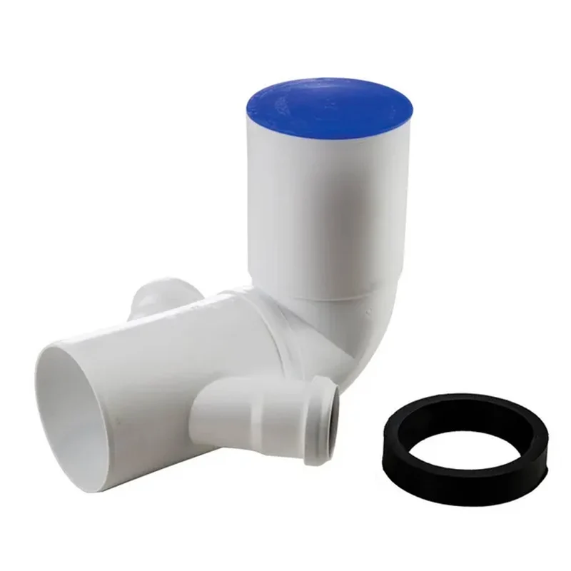 Curva Wc Prolungata Con Guarnizione E Tappo Di Protezione Ad Innesto 90X50 - 50