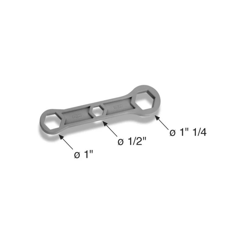 Chiave In Nylon Per Tappi E Riduzioni Verniciate Per Radiatori 1/2" - 1" - 1"1/4