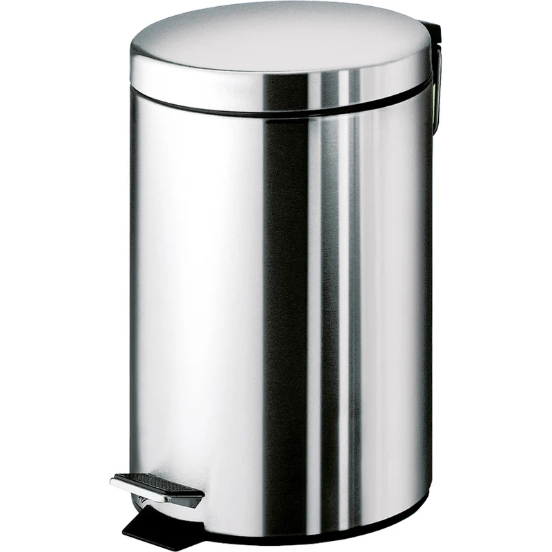 Cestino Portarifiuti Argentato 5 Lt.