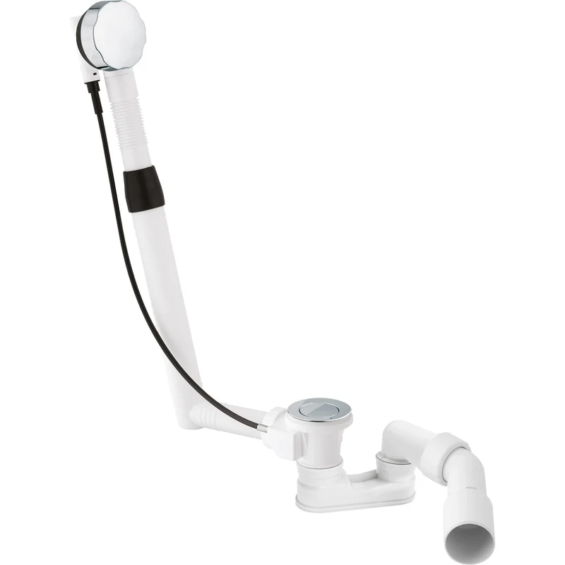 Colonna Vasca Completa Di Sifone Ribassato Preassemblato Polipropilene