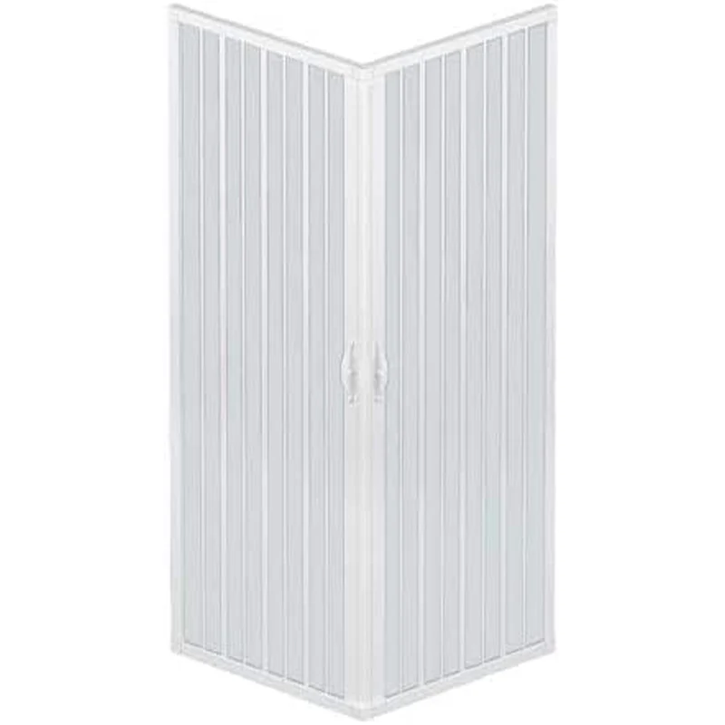 Box Doccia A Soffietto Angolare In Pvc 70-80 X 80-90