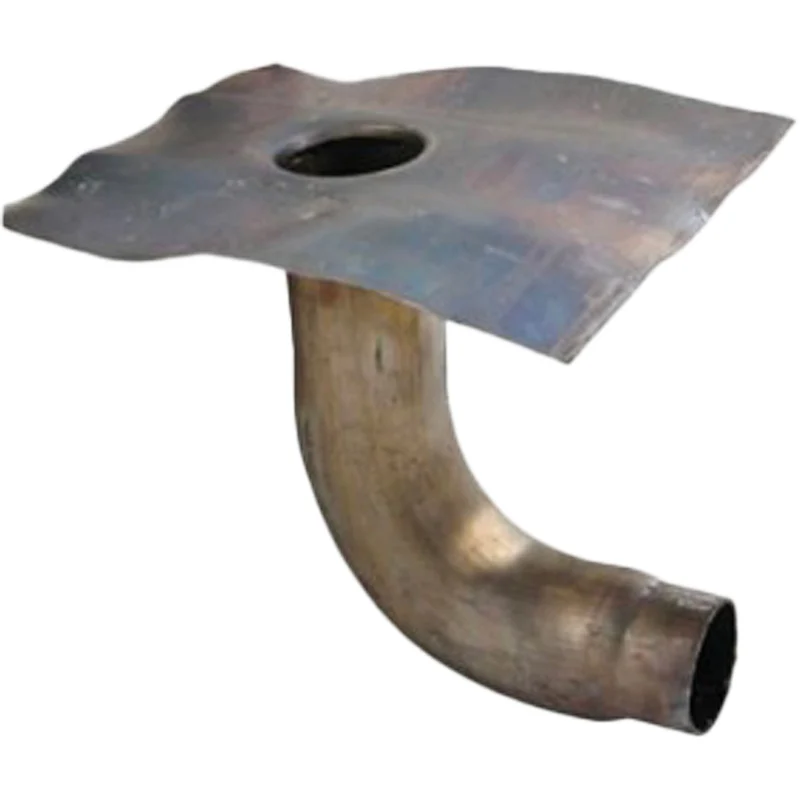 Bocchettone Piombo Curvo Ø 80 X Cm 25