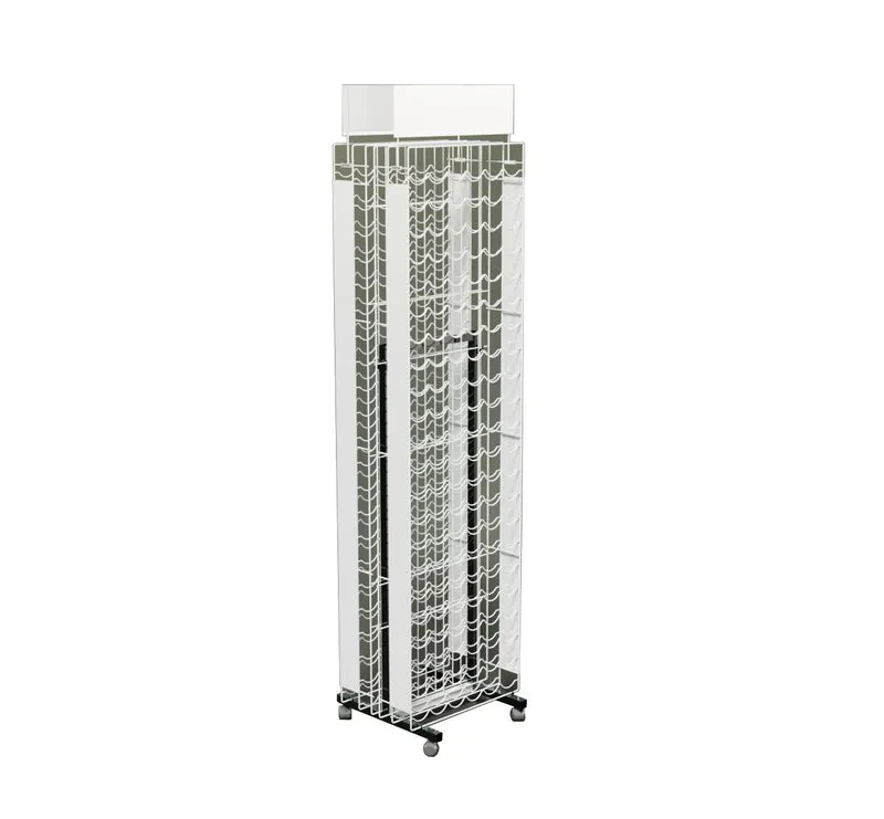 espositore bombolette spray doppio 264 posti