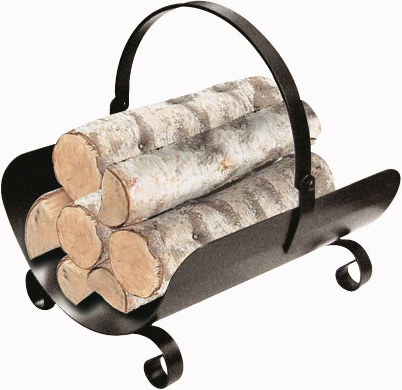 portalegna per camino cm 40x36x35h