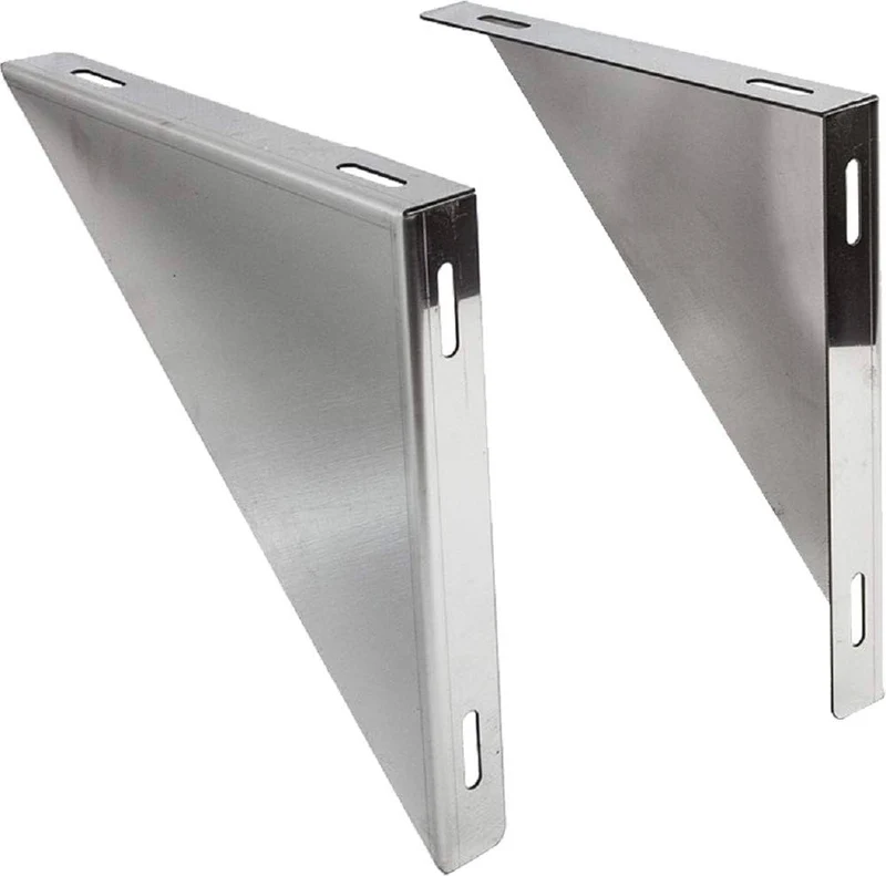 angolare di supporto murale 570x570x40 mm - per tubo ø 250/300 mm
