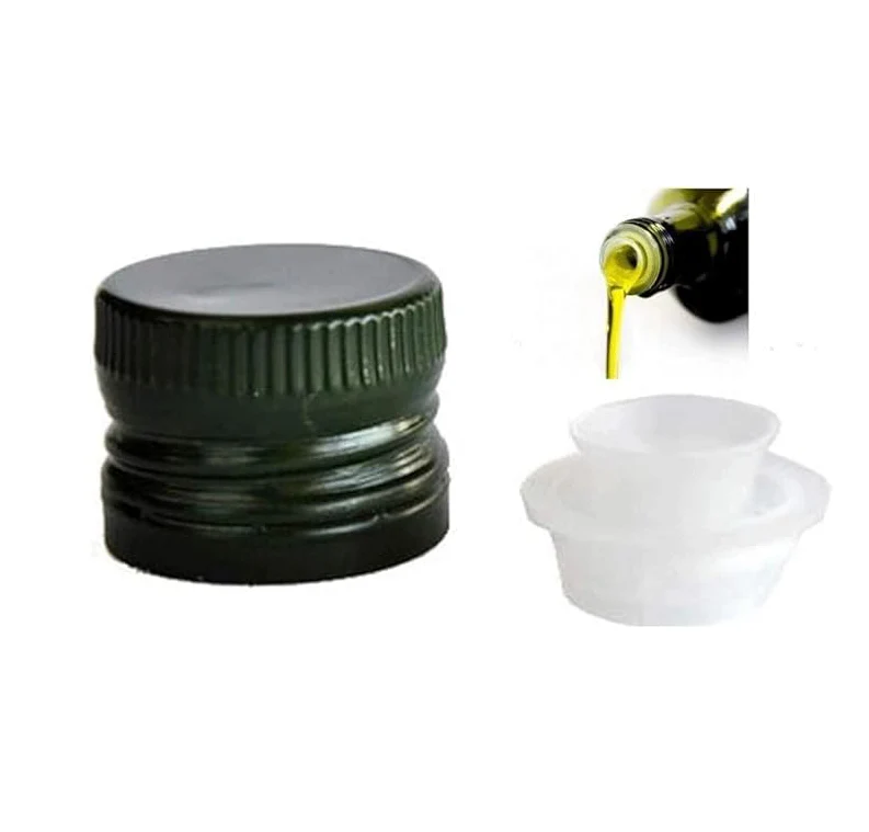 tappo per bottiglia per olio tipo 'marasca' ø 31,5x24 c/versatore - confezione 20 pezzi