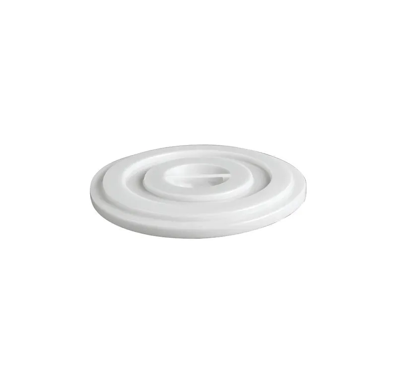coperchio per bidone per rifiuti bianco 100 lt