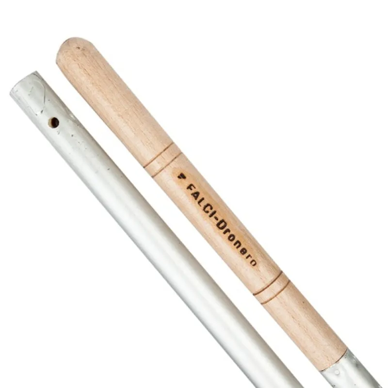 manico per pale da forno in alluminio/legno 175 cm
