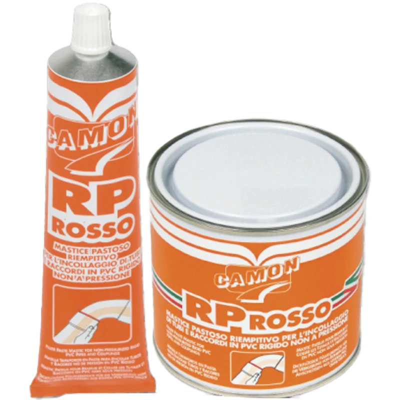 Adesivo Pastoso Riempitivo Barattolo Gr 700 Rosso