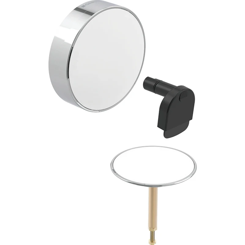 Accessori Di Completamento Geberit Split Ø52 Per Sifone Codice 50348 Bianco/Cromo