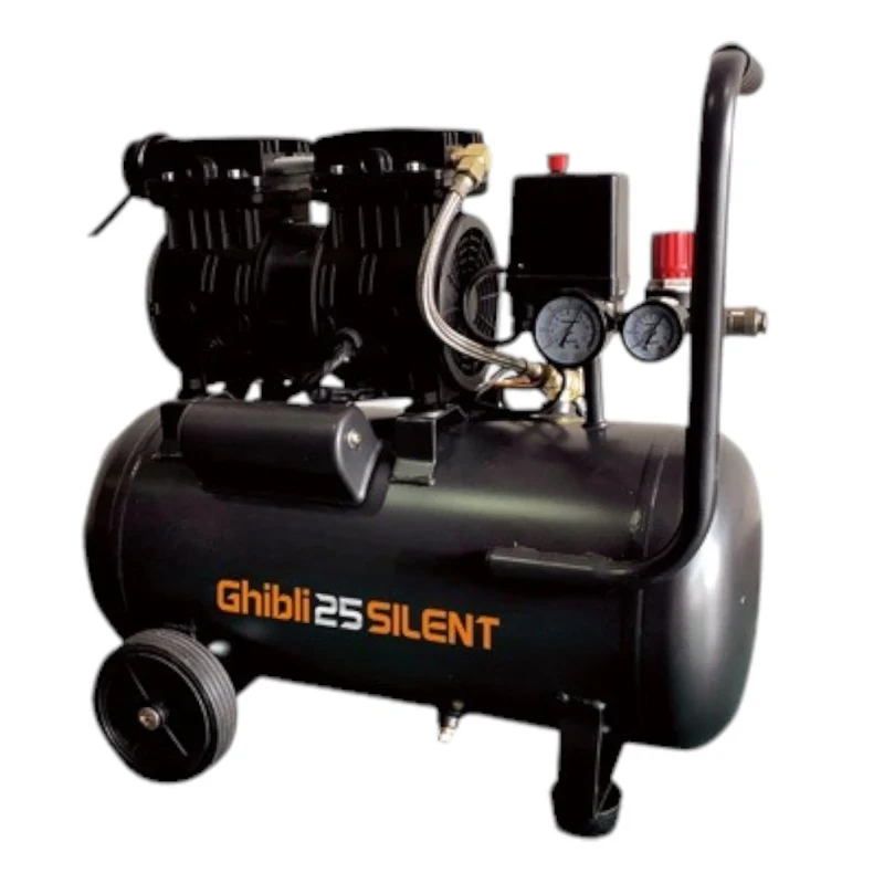 Compressore 25 lt. silenziato e ricambi