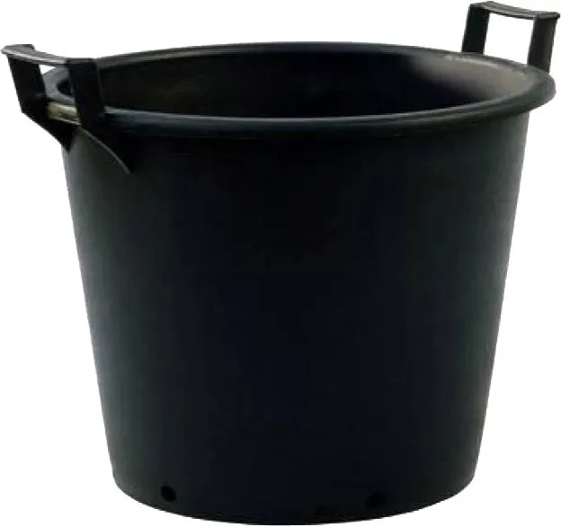 mastello agricolo con manici 40 lt - ø 45x35h