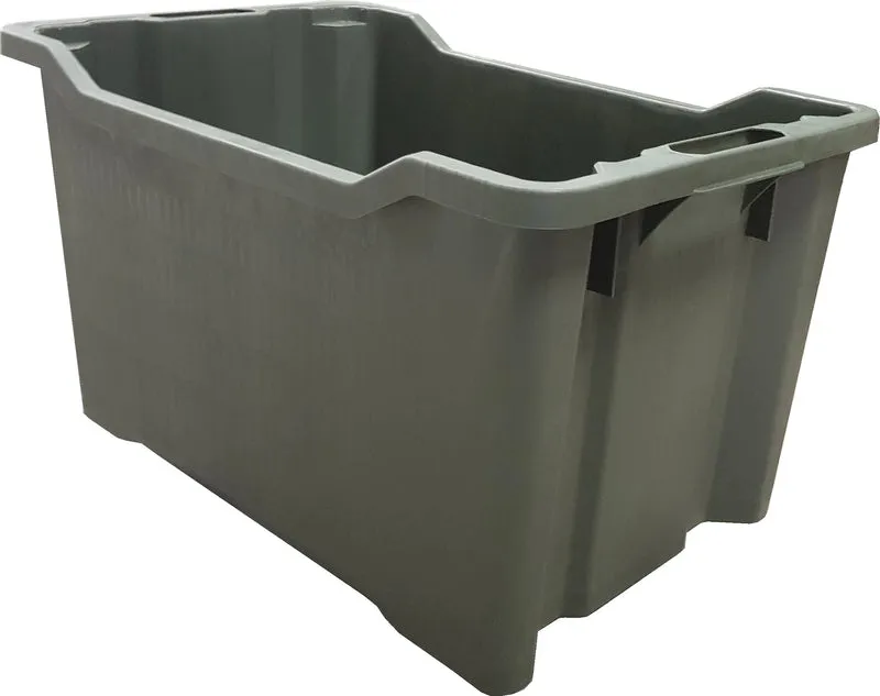 cassetta agricola sovrapponibile e impilabile chiusa 40 lt - 52x36x31 cm