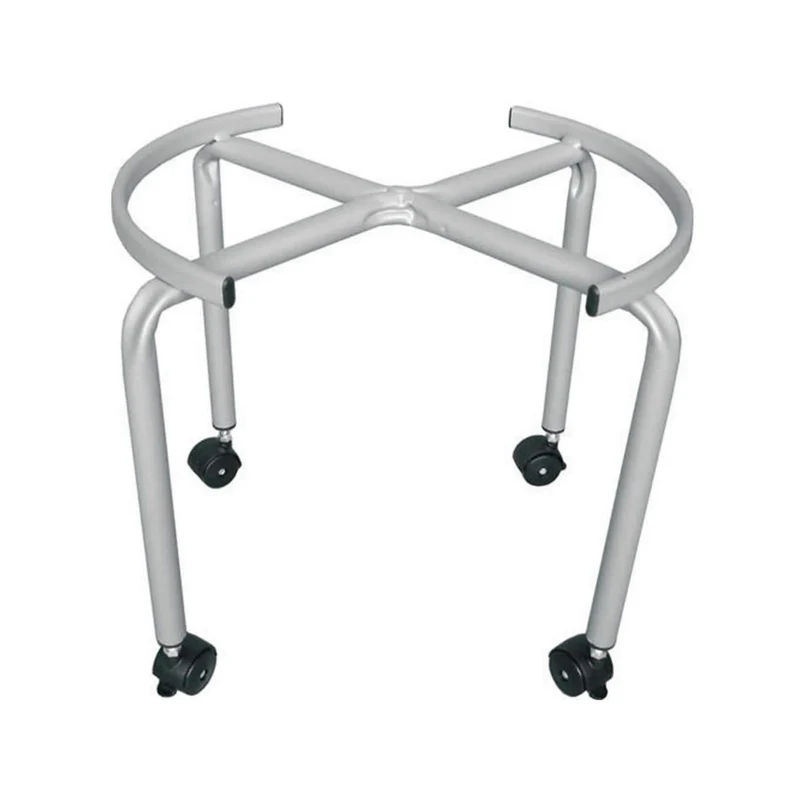 supporto per fustino olio con ruote per 30/50 lt