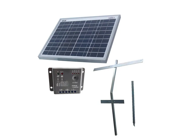 kit pannello solare per elettricatori adatto per k100 e k200