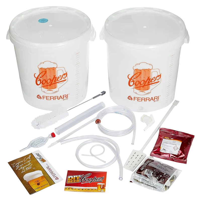 kit per la fermentazione della birra 'cooper lux' 23 lt