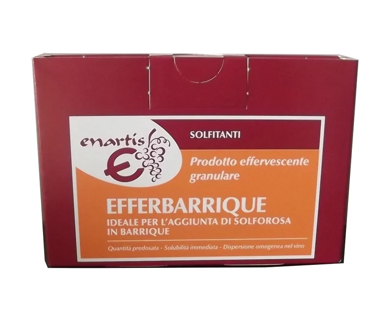metabisolfito di potassio granulare 'efferbarique' conf. 40 buste da 5 gr