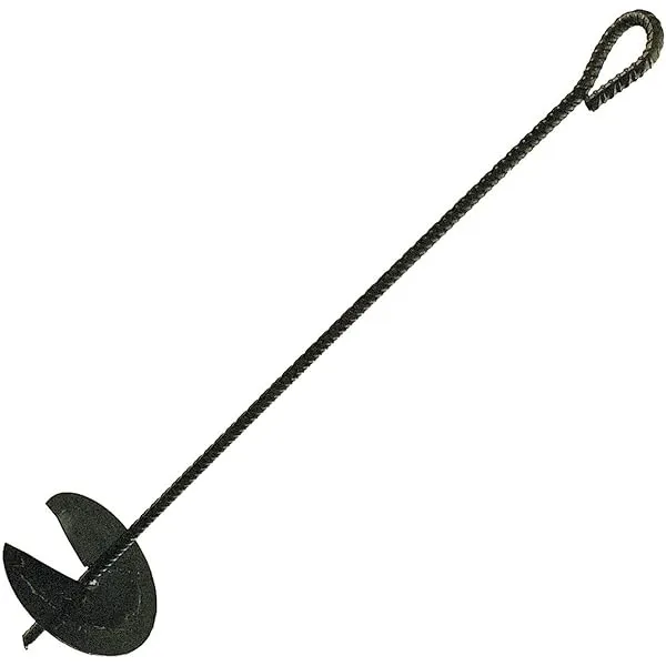 ancora per vigneti elica ø 140 mm - asta 12x950 mm