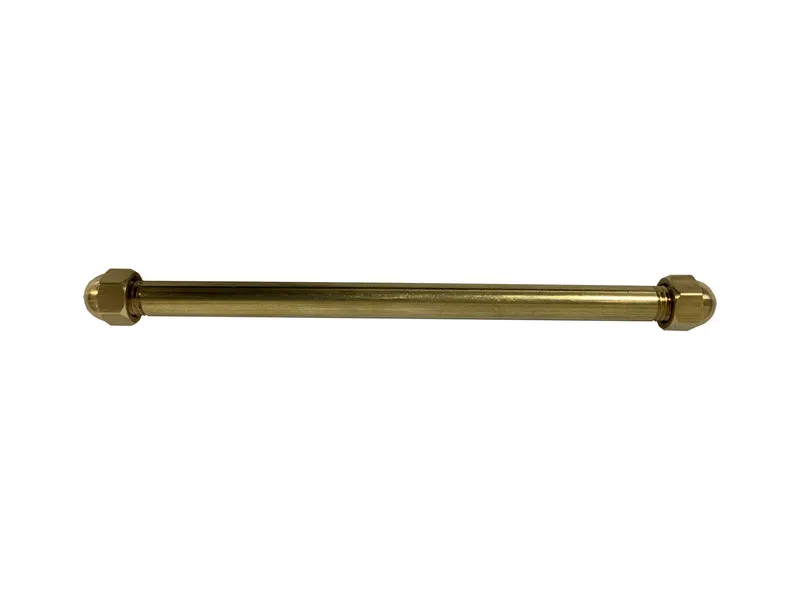 asta in ottone c/dadi ciechi per codice 4539002