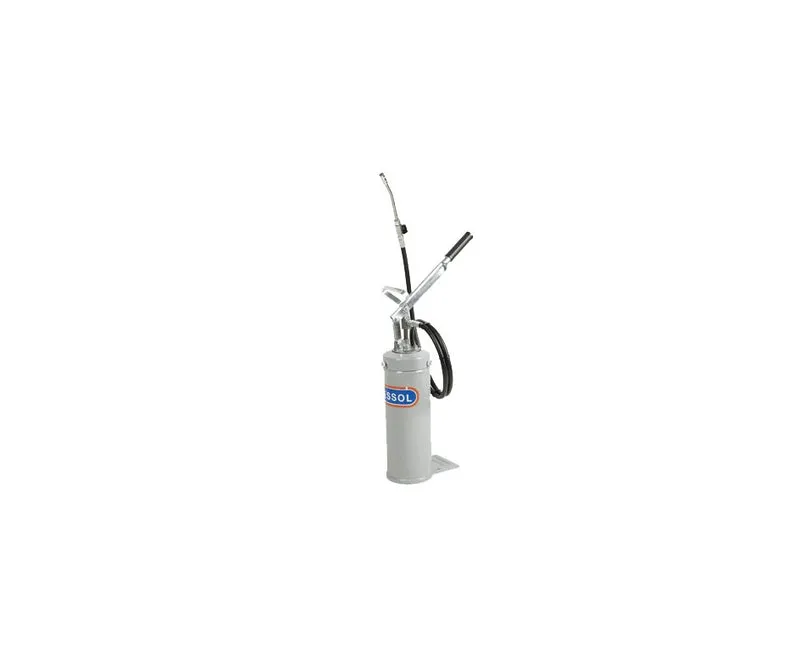pompa manuale per grasso portatile capacità 12 kg