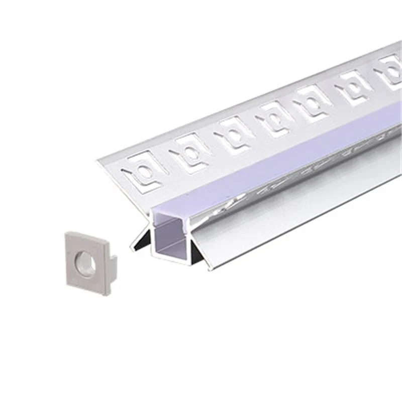 canalina per strip led '5166' 12x24 mm - barra 2 mt