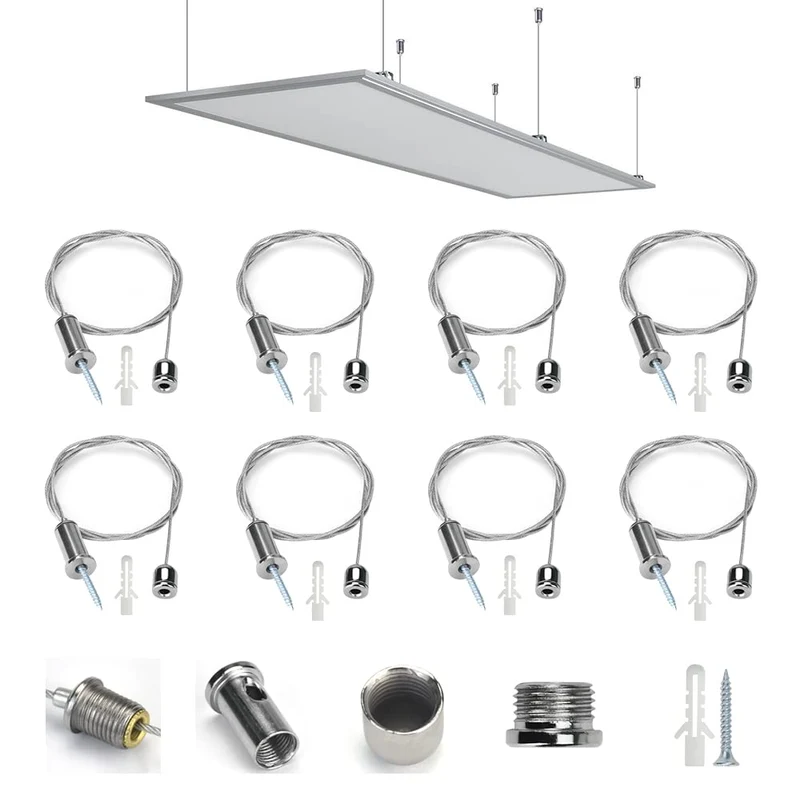 kit per sospensione pannello led