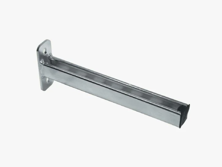 mensola a parete saldata in profilo 32x20x280 mm (piastra 120x40x4 mm)