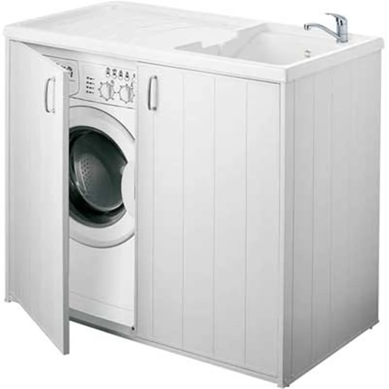 mobile coprilavatrice 2 ante reversibile - cm 109x60x92,5h
