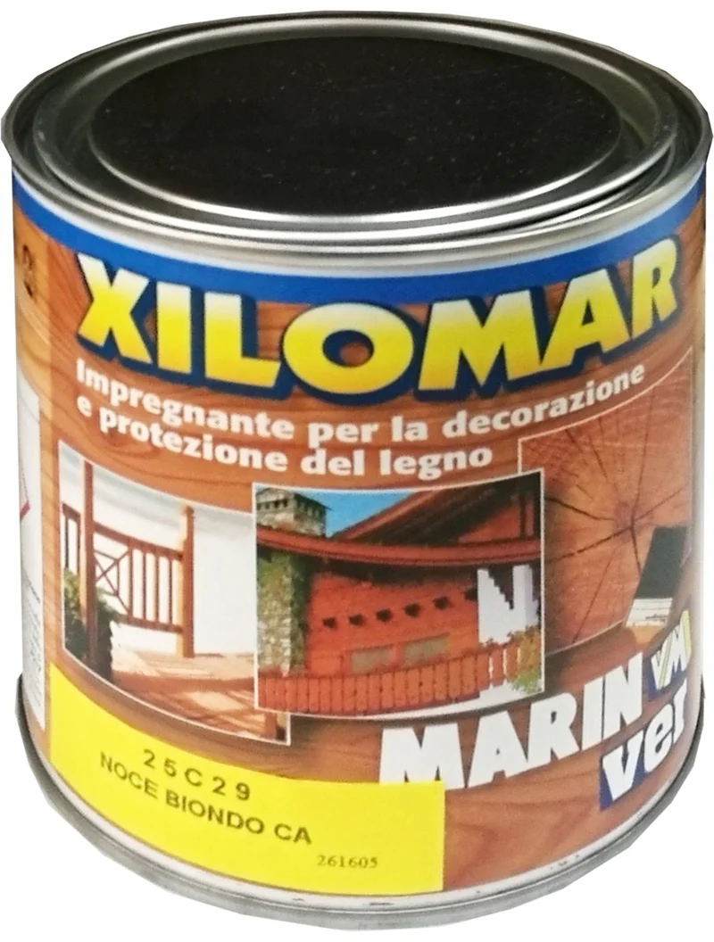 impregnante a solvente 2,5 lt - castagno
