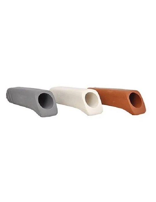 gocciolatoio per balconi tipo chiuso 23x8 cm - rosso