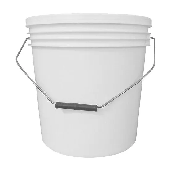 secchio in plastica con coperchio 6 lt - ø 20 x h. 21 cm