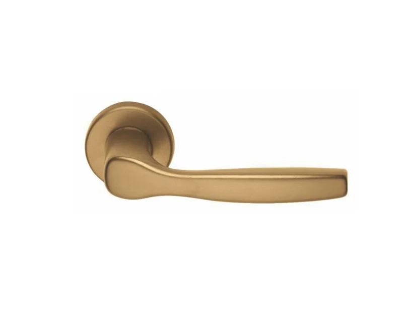maniglia 'ginevra' con rosetta e bocchetta foro patent - colore bronzo