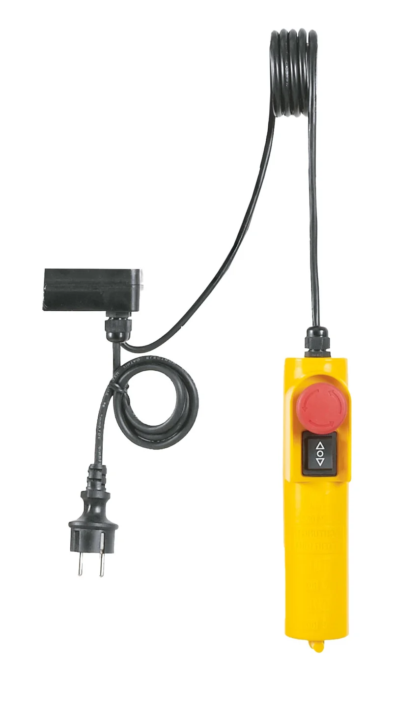pulsantiera completa di ricambio per paranco ideal star per mod. 125/250 kg