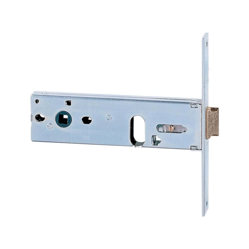 serrature ad infilare per fascia art. 704 iseo e70 - 2 mandate - scatola 173x44 mm - frontale 16 mm