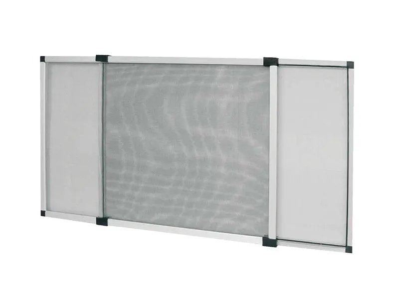 zanzariera a pannello estensibile ideal star 70x100 cm - argento