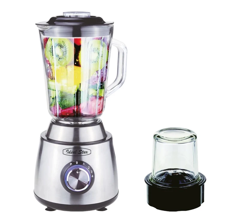 frullatore e tritatutto con boccale in vetro ideal star 280 watt