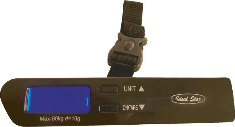 bilancia digitale ideal star portatile capacità 50 kg