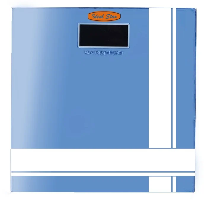 bilancia pesapersone ideal star 28x28 cm - capacità 150 kg