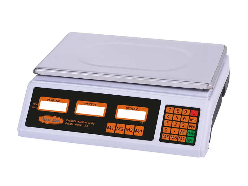 bilancia digitale ideal star 34x23 cm - portata 35 kg