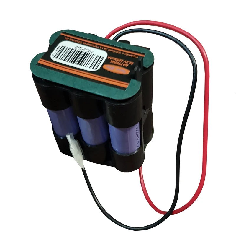 batteria di ricambio per scopa a batteria ideal star 22,2v/2200 mah