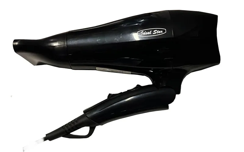 asciugacapelli pieghevole ideal star 1800/2100 watt