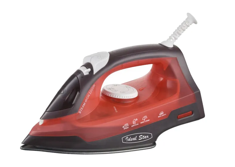 ferro da stiro a vapore 'bi258' ideal star 1850-2200 watt