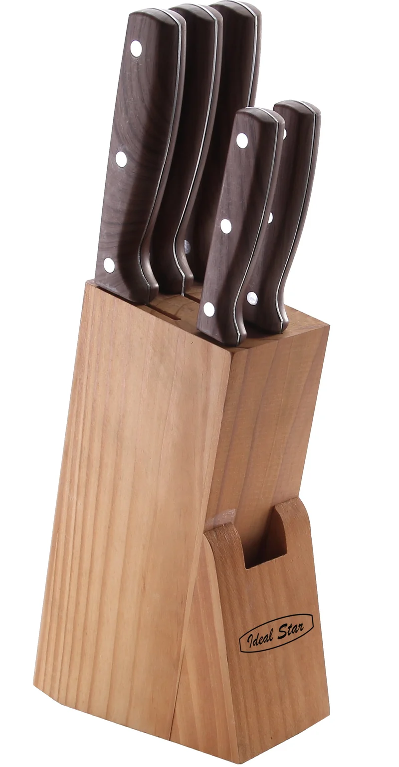 ceppo 5 coltelli ideal star -